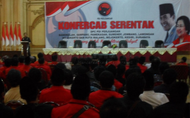 Konfercab 38 DPC PDIP Jatim Digelar Serentak