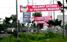 Jokowi Datang Spanduk Provinsi Madura Dicabut