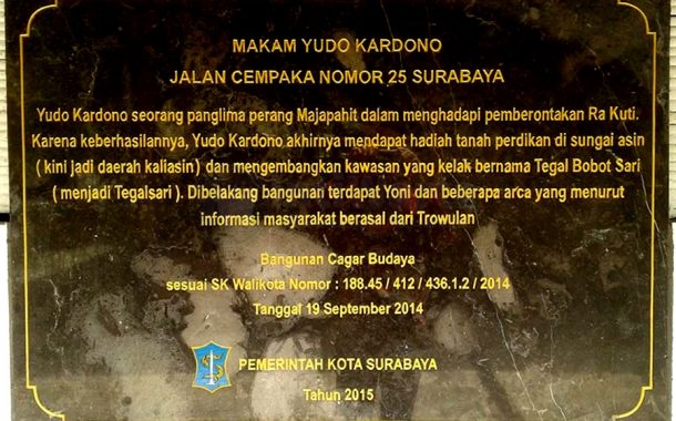 Surabaya Punya Pangeran Kudo Kardono